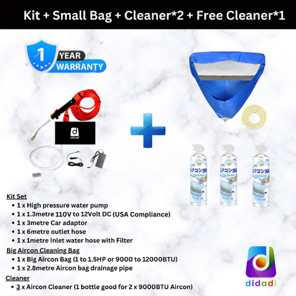 Aircon & Car Cleaning kit